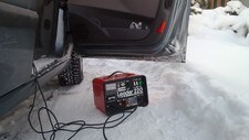 Startproblemer. (Foto: Geir Olav Slaaen/NRK) Startproblemer. (Foto: Geir Olav Slaaen/NRK)