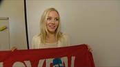 Går i 8. mars-tog for første gang - 16 år gamle Birgitte Tiller har bestemt seg for å gå i tog på kvinnedagen for første gang for å vise sin motstand mot reservasjonsretten for leger.