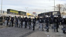 Gresk politi (Foto: LOUISA GOULIAMAKI/Afp) Gresk politi (Foto: LOUISA GOULIAMAKI/Afp)