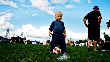 babyfotball (Foto: Johannessen, Sara/SCANPIX)