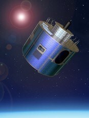 Satellitt-illustrasjon (Foto: Illustrasjon: Meteorologisk institutt)