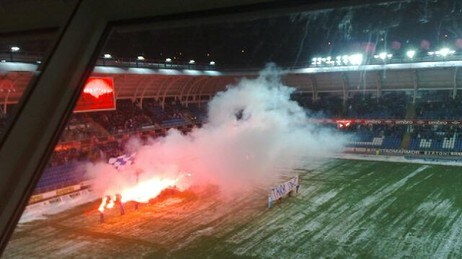 Tornekrattet takka Rösler (Foto: Arne Flatin/NRK) Tornekrattet takka Rösler (Foto: Arne Flatin/NRK)