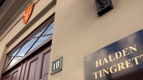 Halden tingrett (Foto: Rainer Prang/NRK) Halden tingrett (Foto: Rainer Prang/NRK)
