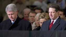 Bill Clinton og Al Gore (Foto: RON EDMONDS/AP) Bill Clinton og Al Gore (Foto: RON EDMONDS/AP)