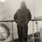 Roald Amundsen på dekk.