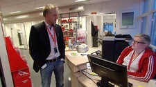 daglig leder i FFK Sport AS, Lars-Thomas Stene (Foto: Tomas Berger/NRK) daglig leder i FFK Sport AS, Lars-Thomas Stene (Foto: Tomas Berger/NRK)