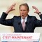 Borgermesteren i Paris, sosialisten Bertrand Delanoe, snakker på et folkemøte for Francois Hollande søndag 15. april.