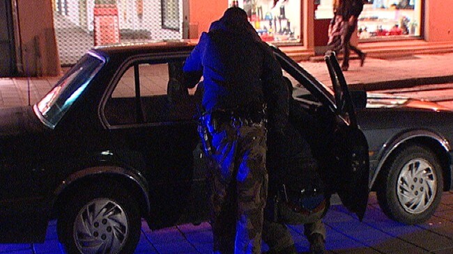 Pirattaxi (Foto: Nils Fredrik Røren/NRK) Pirattaxi (Foto: Nils Fredrik Røren/NRK)