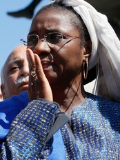 Fadima Toure Diallo (Foto: Dmitry Lovetsky/Ap) Fadima Toure Diallo (Foto: Dmitry Lovetsky/Ap)