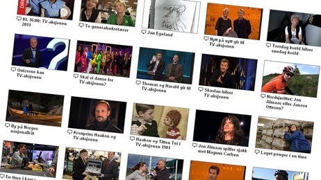 TV-aksjonens videoarkiv (NRK)