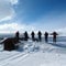 Røysvatn på vinterstid. Røysvatn på vinterstid.