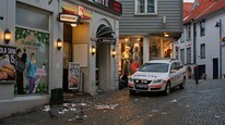 Våpenepisode på Seven Eleven (Foto:Ronny Hjertås)