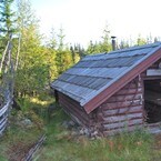 Høstdag ved Abborputthytta