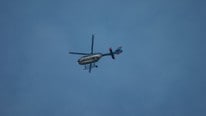 Politihelikopter leter etter savnet 89-åring (Foto: Utrykningsnytt)