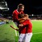 Erik Huseklepp blir gratulert av Morten Gamst Pedersen og resten av laget etter at han satte inn 1-0. Erik Huseklepp blir gratulert av Morten Gamst Pedersen og resten av laget etter at han satte inn 1-0.