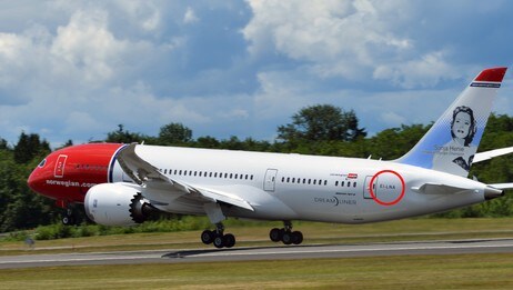 Norwegians Dreamliner-fly med irsk registrering (Foto: Norwegian Air Shuttle/NTB scanpix) Norwegians Dreamliner-fly med irsk registrering (Foto: Norwegian Air Shuttle/NTB scanpix)
