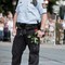 Politiet markerte hendelsen på sin egen måte. Politiet markerte hendelsen på sin egen måte.