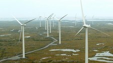 Vindmøllepark på Smøla (Foto: Sigurdsøn, Bjørn/SCANPIX)