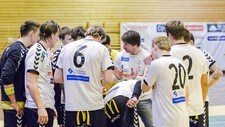 Jonas Wille coacher Halden topphåndball (Foto: Hans Petter Wille) Jonas Wille coacher Halden topphåndball (Foto: Hans Petter Wille)