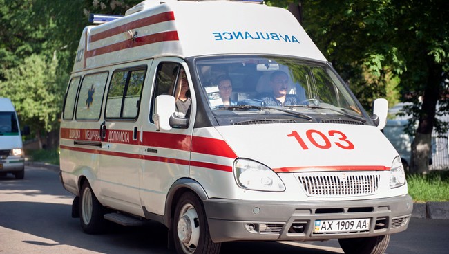 Ambulanse i Ukraina (Foto: STRINGER/Reuters) Ambulanse i Ukraina (Foto: STRINGER/Reuters)