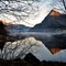 Blikkstille vann 11. november på Sunnmøre. Her fra Bjørkedalen. Bildet er sendt inn av Hilde-Bjørg Løset.