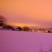 På ski i Hylliskogen i Spydeberg, Østfold. Utsikt over Spydeberg og Grååsen
