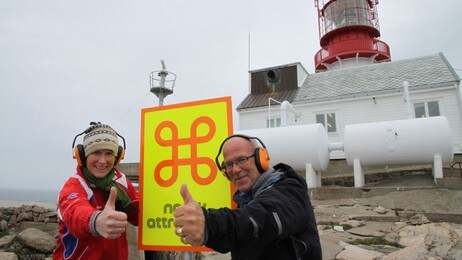 Tåkeluren på Lindesnes (Foto: Kristin Helgeland Hauge/NRK) Tåkeluren på Lindesnes (Foto: Kristin Helgeland Hauge/NRK)