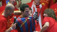 Video Sa Fabregas i Barcelona drakt (Foto: Nyhetsspiller) Video Sa Fabregas i Barcelona drakt (Foto: Nyhetsspiller)