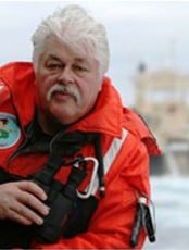 Paul Watson i Sea Sheperd (Foto: Sea Shepherd Conservation Society/AP) Paul Watson i Sea Sheperd (Foto: Sea Shepherd Conservation Society/AP)