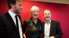 udun Lysbakken, Kristin Halvorsen og Heikki Holmås (Foto: Junge, Heiko/SCANPIX) udun Lysbakken, Kristin Halvorsen og Heikki Holmås (Foto: Junge, Heiko/SCANPIX)