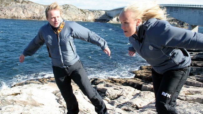 Erik Kolstad og Øyvor Bakke (Foto: Frode Fimland/NRK)