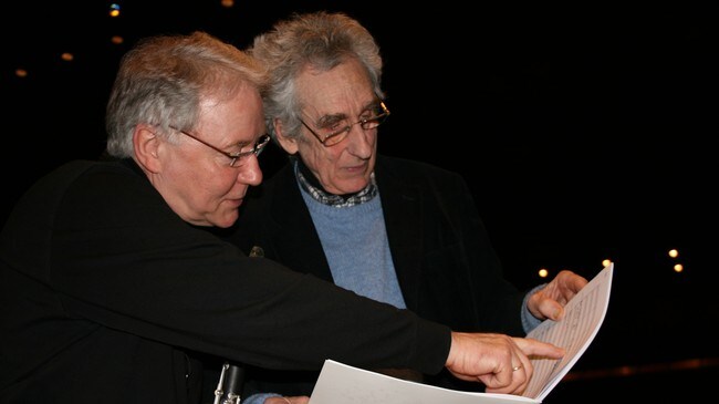 Klarinettist Terje Nymark og komponist Ketil Hvoslef (Foto: Bodil Maroni Jensen) Klarinettist Terje Nymark og komponist Ketil Hvoslef (Foto: Bodil Maroni Jensen)