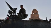 Tunisisk politi i Kairouan