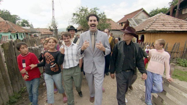 Sacha Baron Cohen som liksomkasaksthaneren Borat (Foto: 20th Century Fox) Sacha Baron Cohen som liksomkasaksthaneren Borat (Foto: 20th Century Fox)