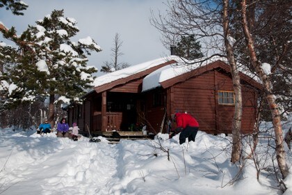 Skikkelig vinter ved Lønsstua