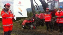 Navarsete åpner E6-utbygging (Foto: Per Kollstad/Statens vegvesen)