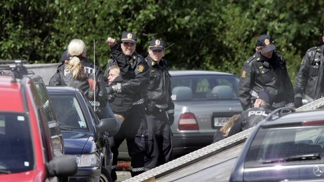 Afghaner-aksjon (Foto: Cornelius Poppe/Scanpix)