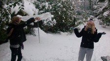 Snøkaos i Storbritannia (Foto: Privat) Snøkaos i Storbritannia (Foto: Privat)