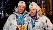 Aksel Lund Svindal og Kjetil Jansrud (Foto: Cornelius Poppe/Scanpix) Aksel Lund Svindal og Kjetil Jansrud (Foto: Cornelius Poppe/Scanpix)