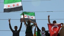 Syriske flyktninger (Foto: BULENT KILIC/Afp) Syriske flyktninger (Foto: BULENT KILIC/Afp)