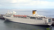 Seychelles Cruise Ship Fire (Foto: Tano Pecoraro/Ap) Seychelles Cruise Ship Fire (Foto: Tano Pecoraro/Ap)