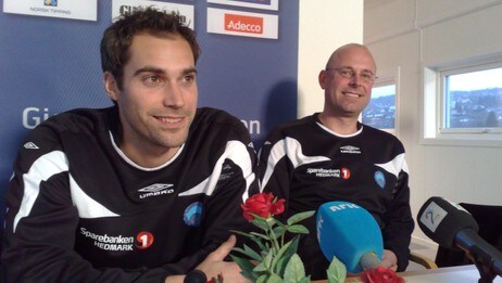 Kongsvingers trenerteam (Foto: Jan Egil Løvbak/NRK) Kongsvingers trenerteam (Foto: Jan Egil Løvbak/NRK)