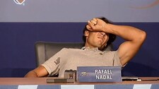 Video Rafael Nadal kollapser (Foto: Nyhetsspiller) Video Rafael Nadal kollapser (Foto: Nyhetsspiller)