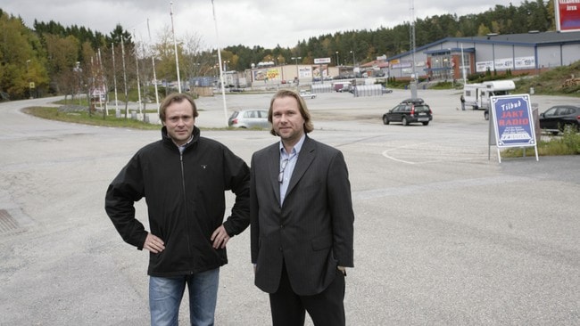 Tor Erik Lund (t.v) og Henrik Rød (Foto: Nedre Glomma  Avis)