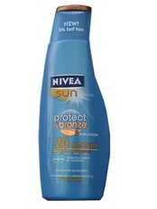 Nivea Protect & Bronze Sun Lotion, faktor 20