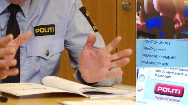 Fotomontasje, politi og overgrepssaker (Foto: Cornelius Poppe/Scanpix)