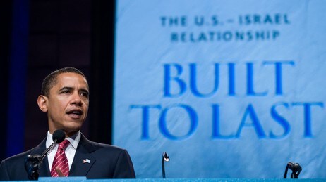 Barack Obama AIPAC 2008 (Foto: Nicolas Kamm/Scanpix/AFP) Barack Obama AIPAC 2008 (Foto: Nicolas Kamm/Scanpix/AFP)