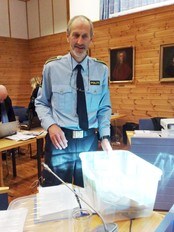 Steinar Solvang, politiførstebetjent i Alvdal (Foto: Mette Finborud Børresen) Steinar Solvang, politiførstebetjent i Alvdal (Foto: Mette Finborud Børresen)