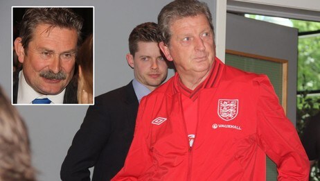 Nick Collins og Roy Hodgson (Foto: Anders Rove Bentsen/NRK|)