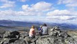 Panoramautsikt fra Lauvdalsbrea
